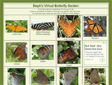 Tablet Screenshot of butterflies.heuristron.net